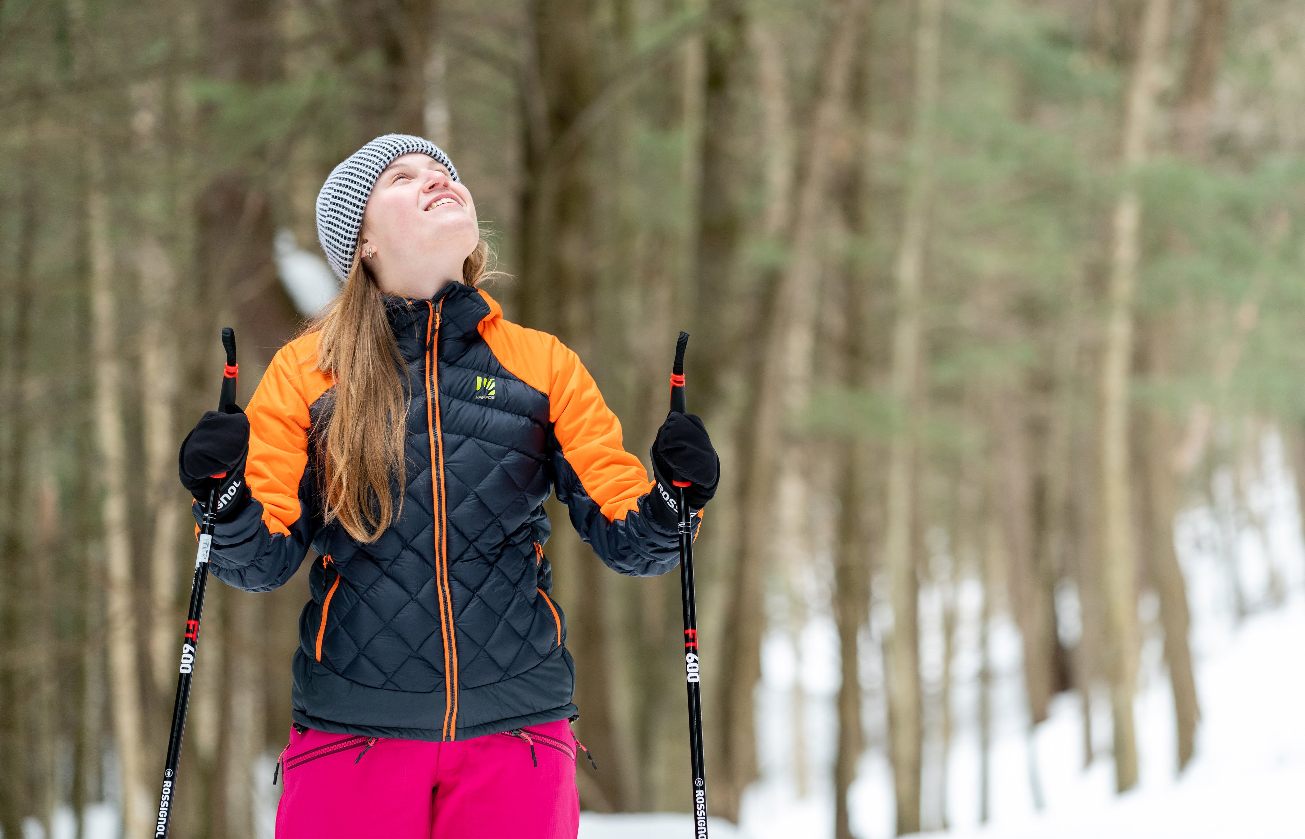 Veste ski outlet fond