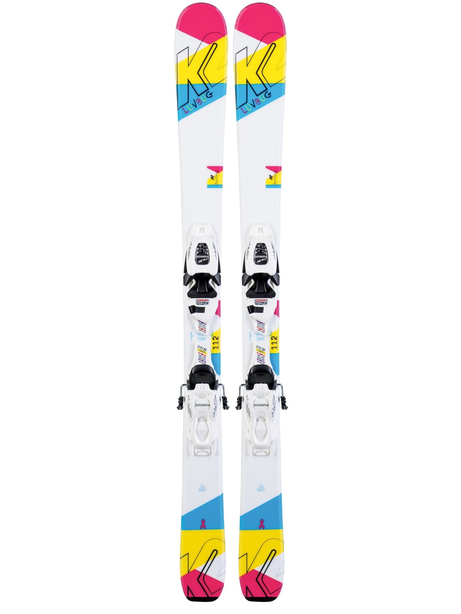 Luv Bug Fastrak2+FDT 4.5 Junior Skis