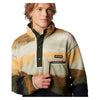 Helvetia II Printed Half Snap Printed Men Fleece