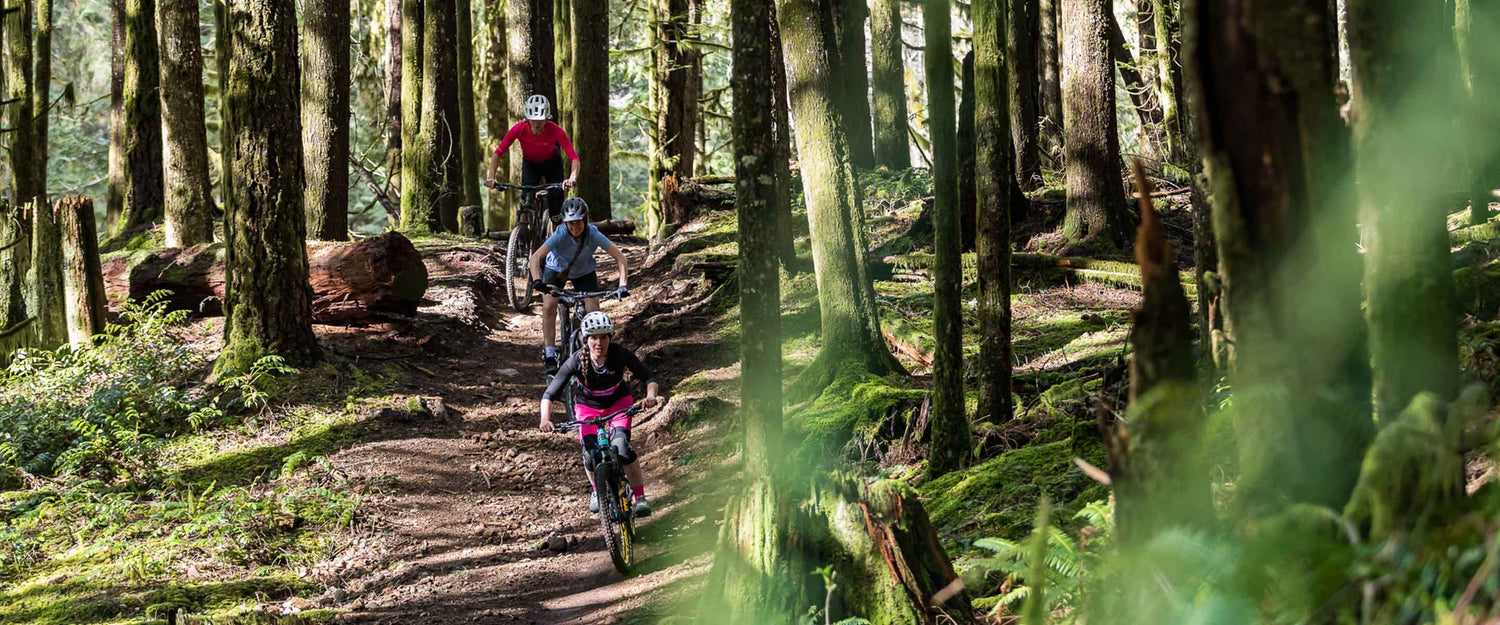 L’étiquette en vélo de montagne