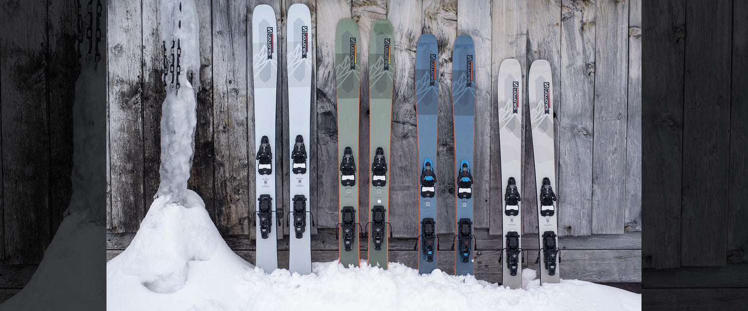 salomon freeride skis N QST 100 2027 Black / 188 float and fun whether charging freeride lines or hunting deep powder stashes Salomon Men's QST 106 Freeride