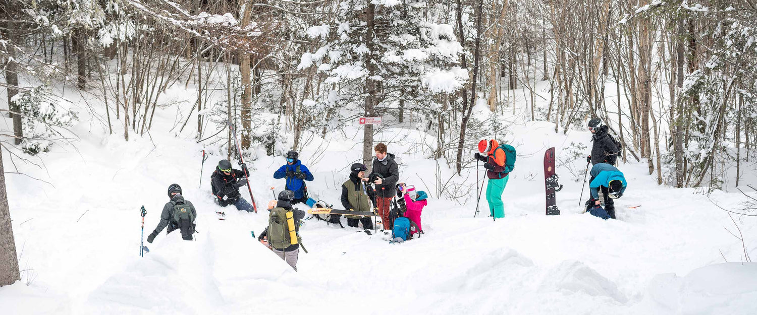 Touring au Mont-Édouard : initiation et exploration