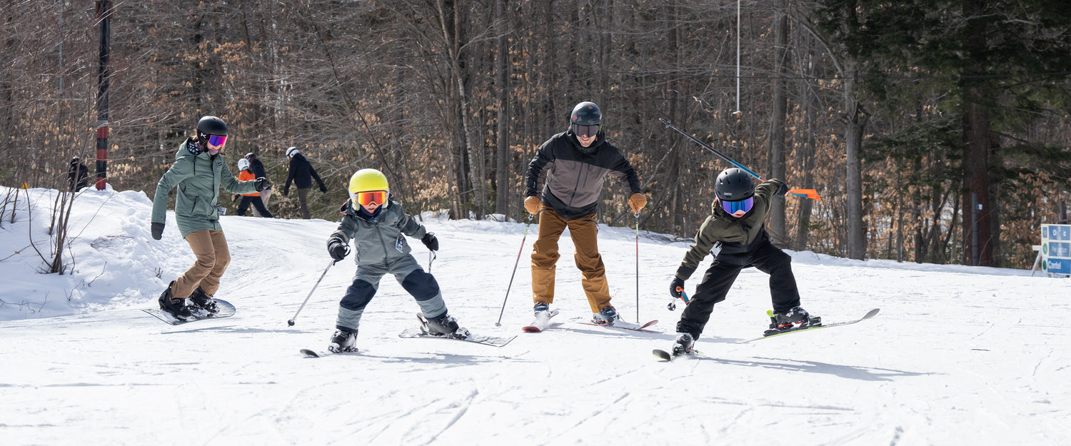 5 raisons de skier à Ski Montcalm