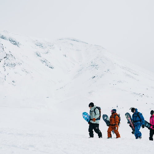 groupe de planchistes