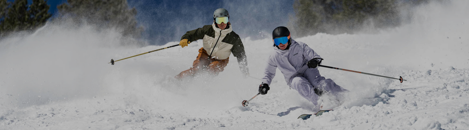 ski rossignol skieur neige poudreuse