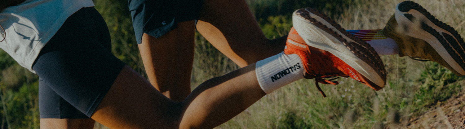 Souliers de course en gravelle