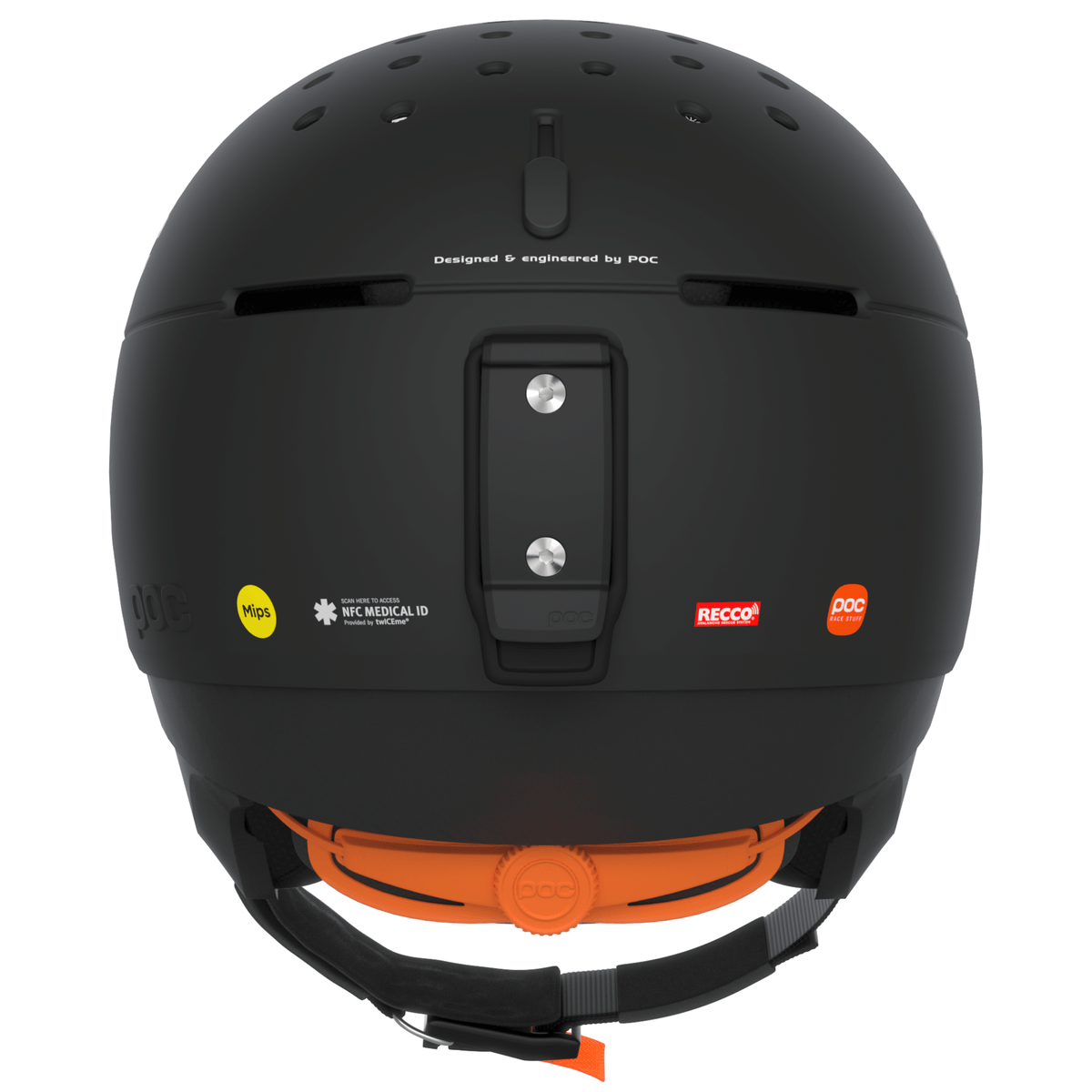 Poc Fornix mips black casque de protection snow/ski Access neige