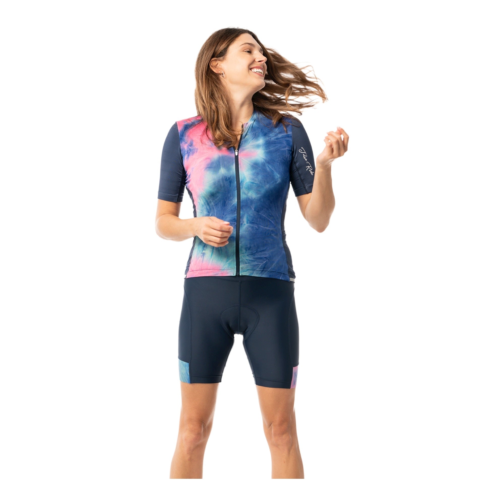 Maillot de Velo Chandail Manches Courtes Femme