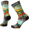 Celestial Print Crew Adult Cycling Socks