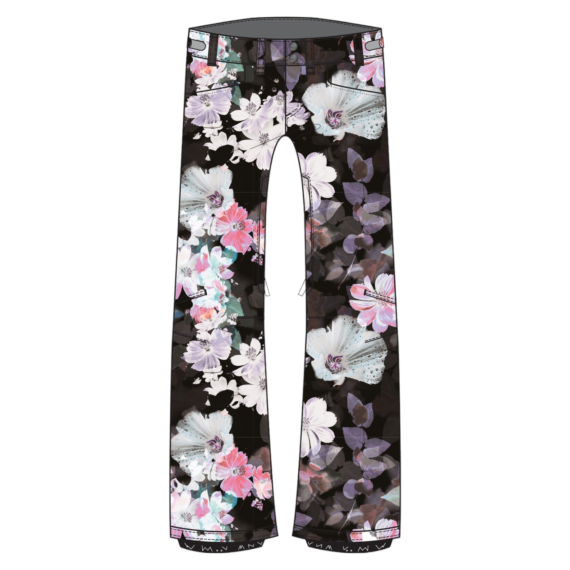 Roxy Backyard Printed Girl Snow Pants Oberson