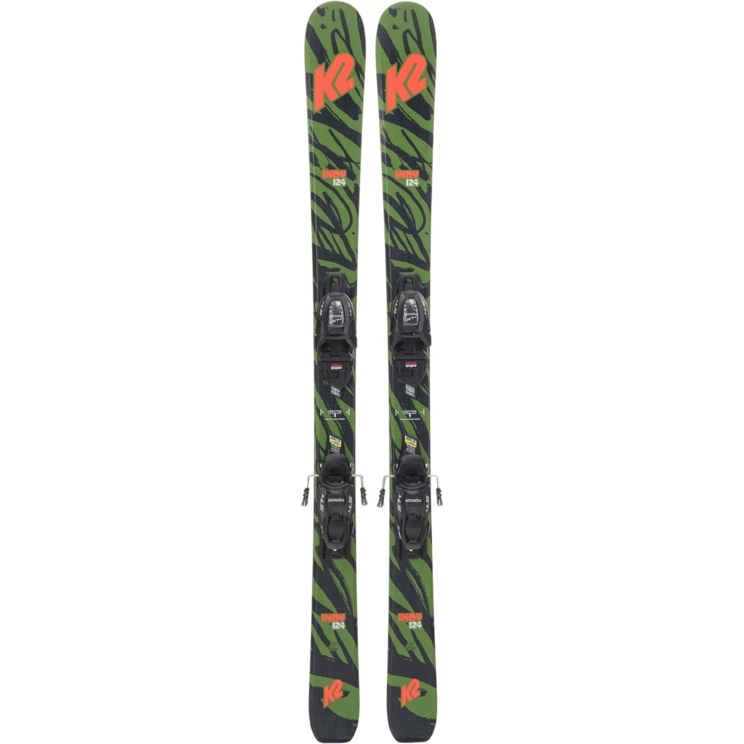 Skis Indy+FDT 4.5 Enfant