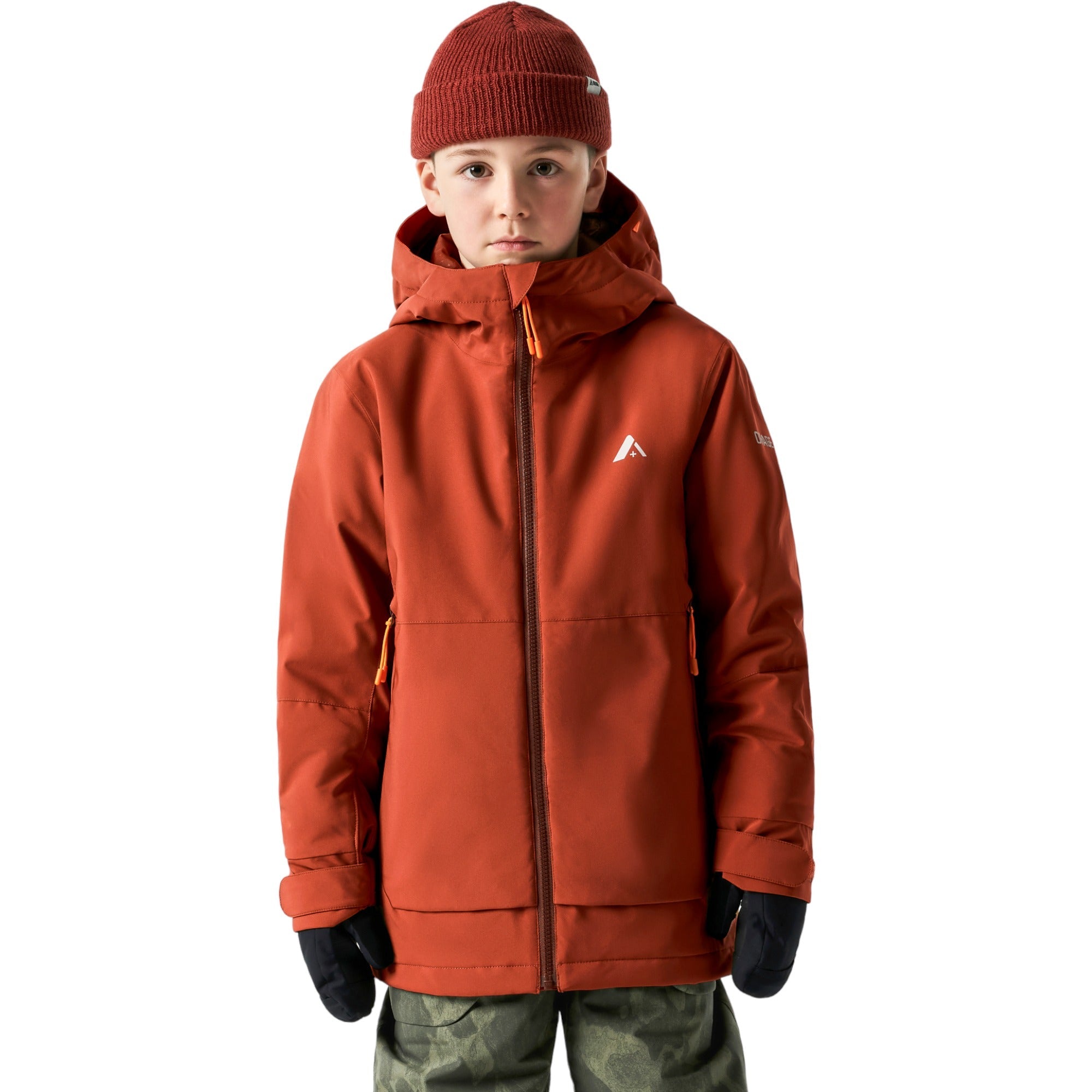 Orage snowboarding coat orange red store size medium