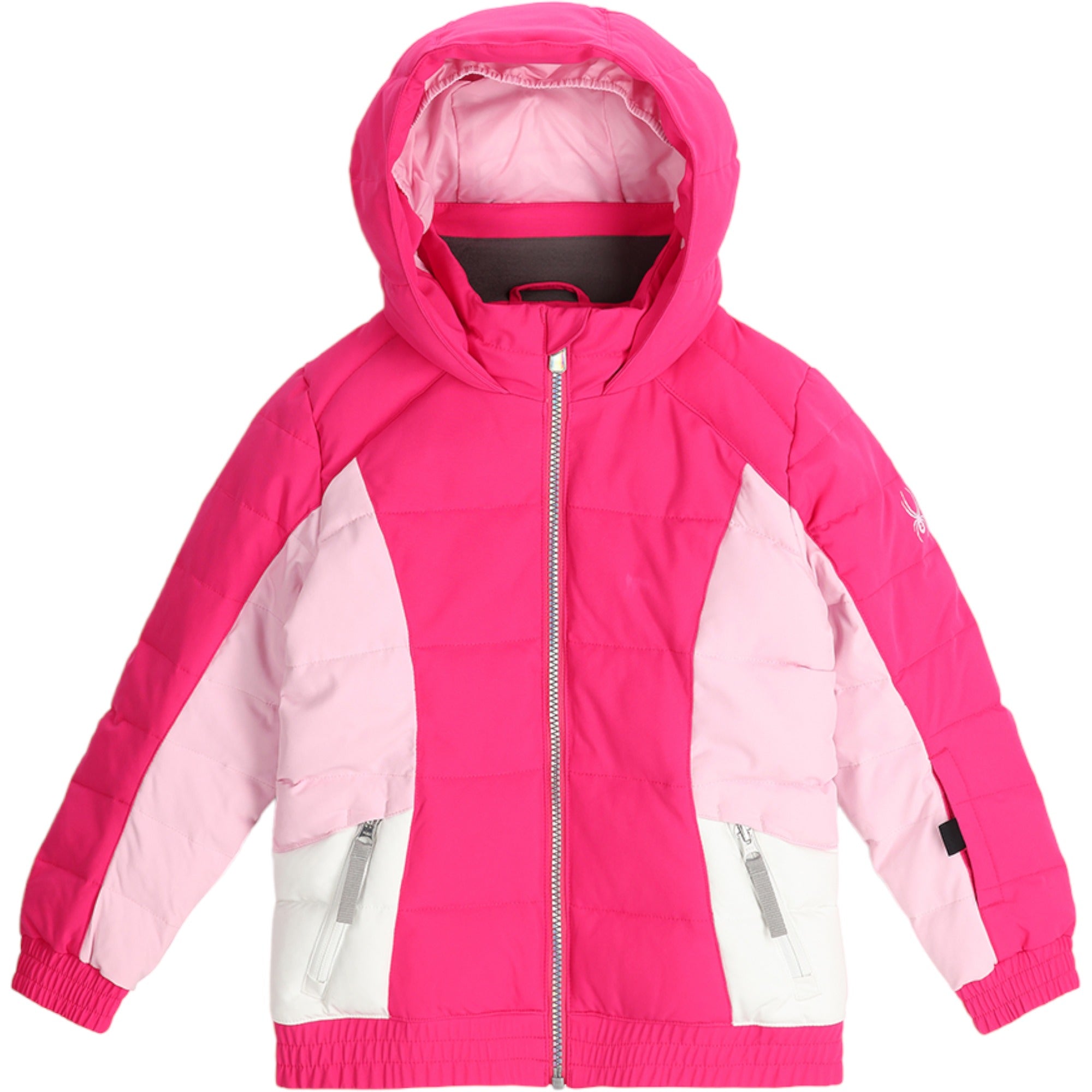 Girls pink down jacket best sale