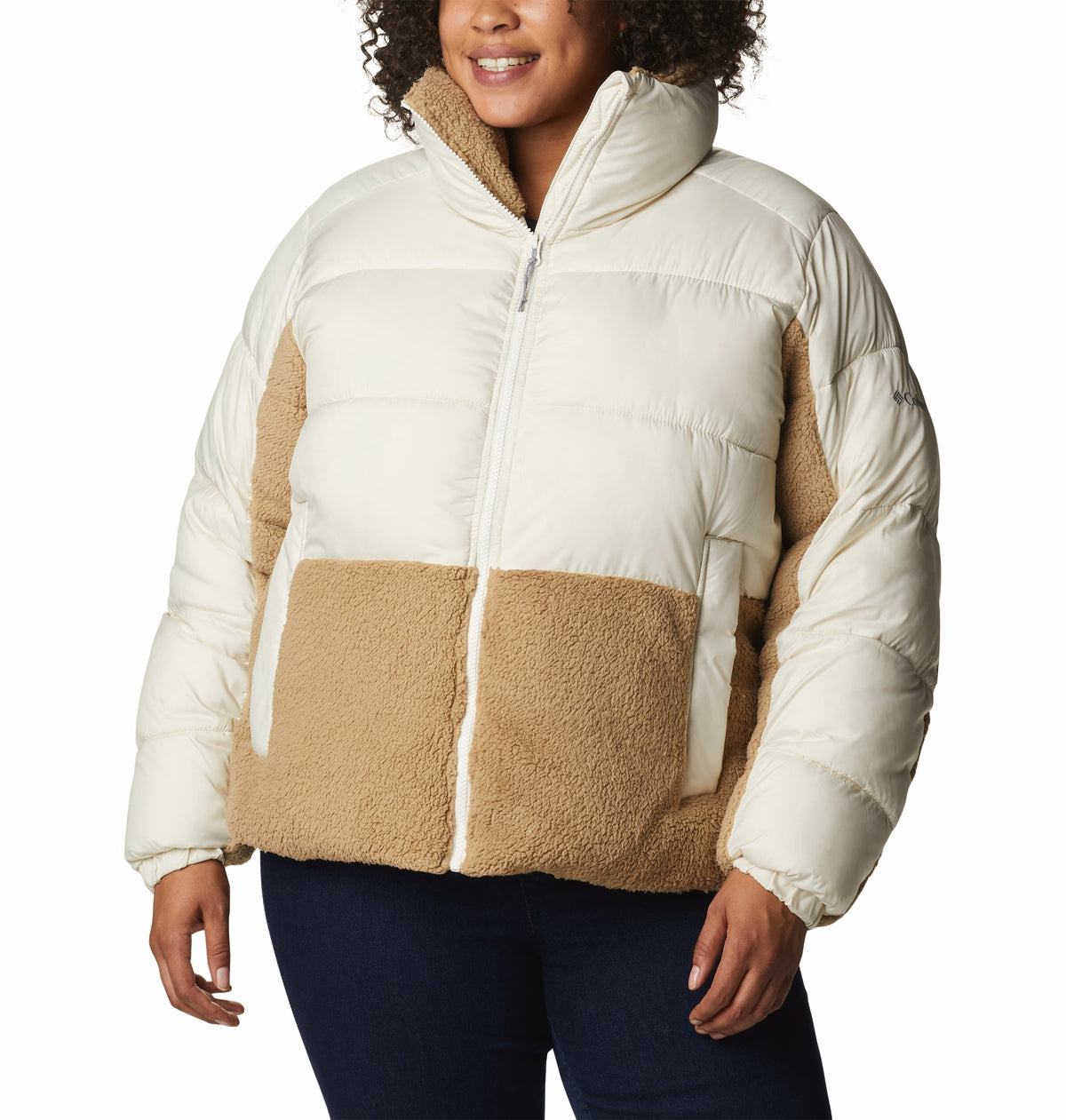 Columbia Leadbetter Point™ Women Sherpa Hybrid Jacket – Oberson