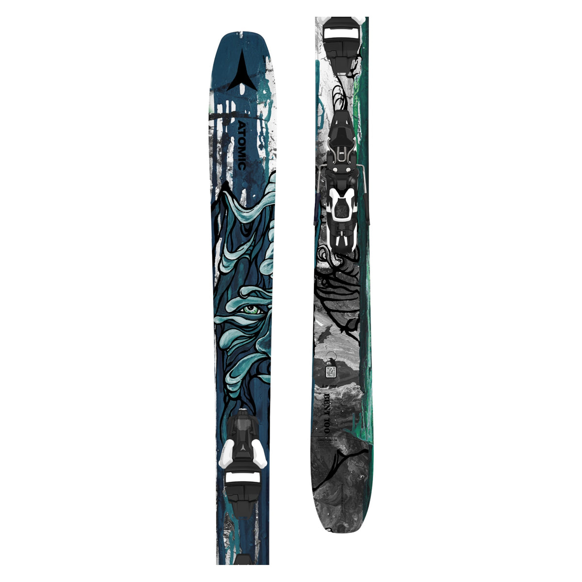 Bent Chetler 100 Adult Alpine Skis + STR 11 GW