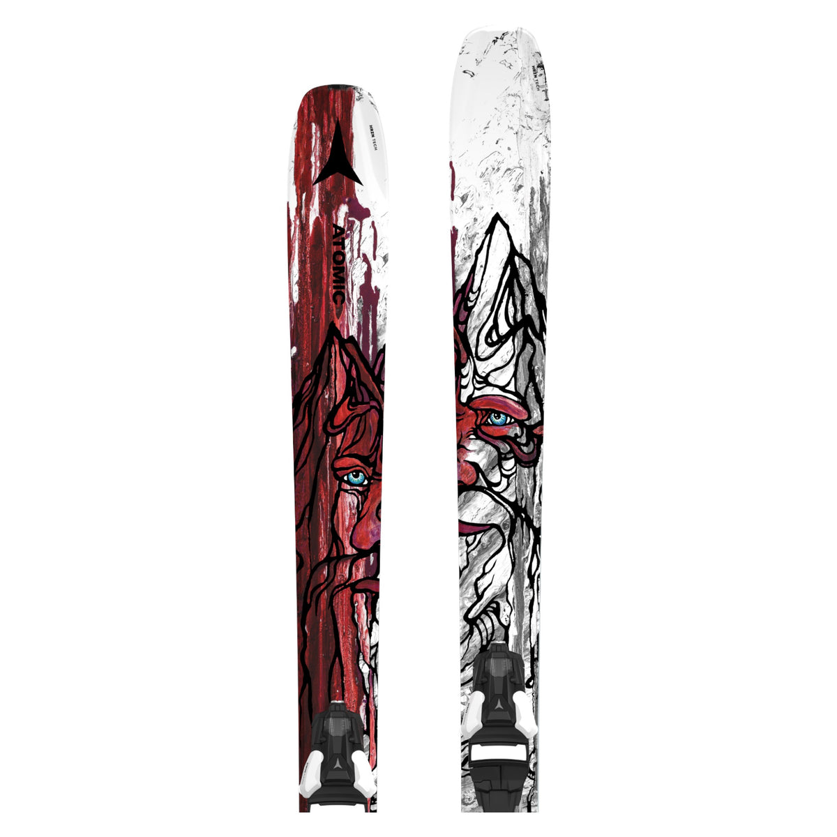 Bent Chetler 90 Adult Alpine Skis + STR 11 GW