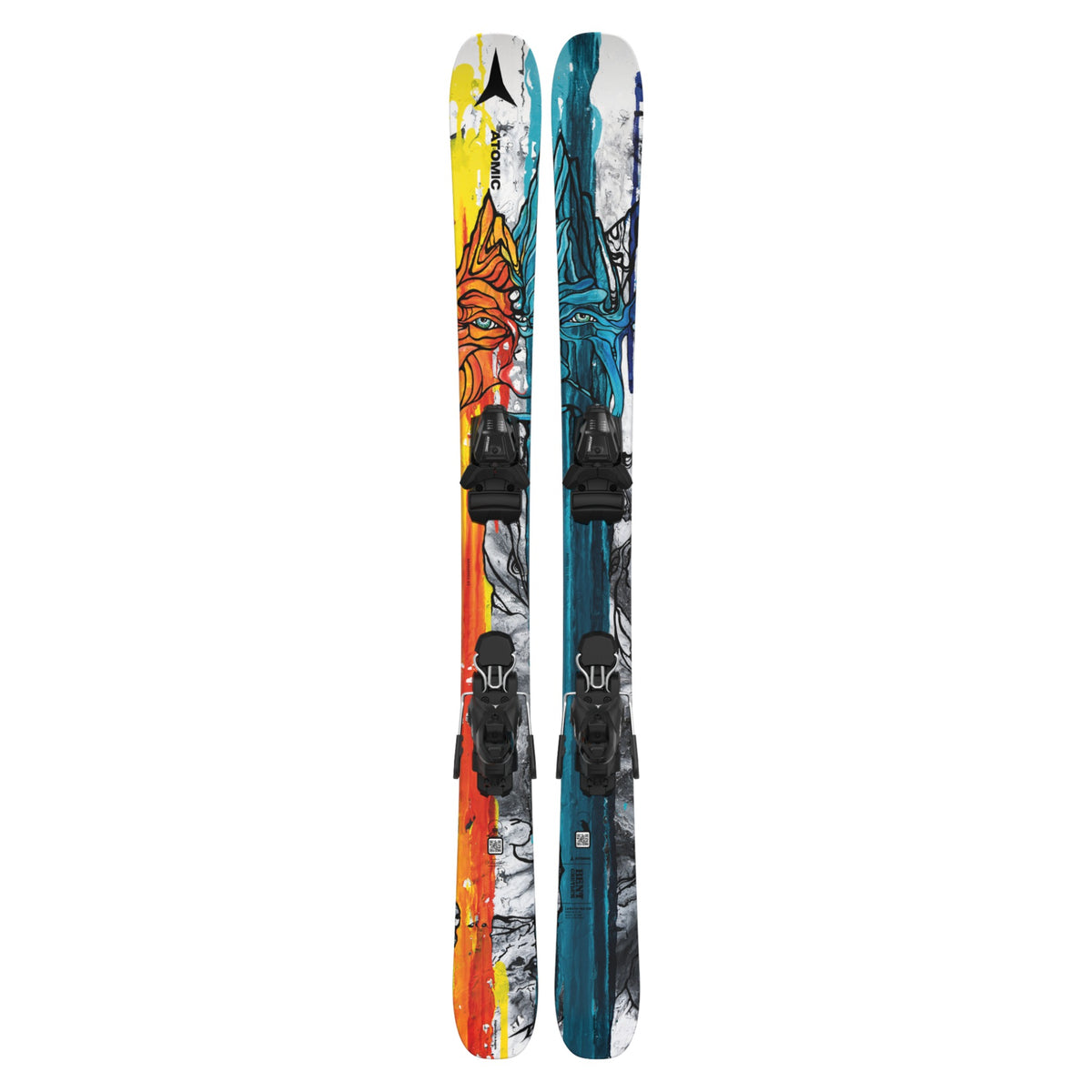 Bent Chetler Mini 153–163 Kids Alpine Skis + Stage 10