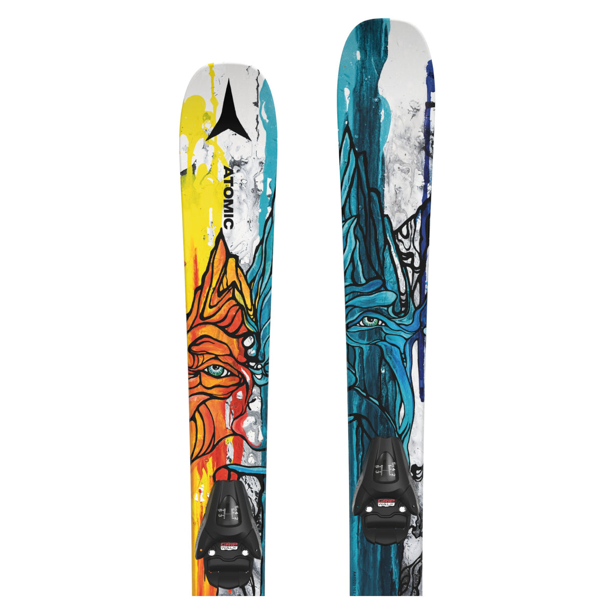 Bent Chetler Mini 133–143 Kids Alpine Skis+ Colt 7 