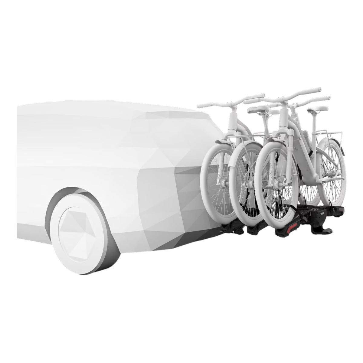 Epos 3-bike Foldable Hitch Platform Bike Rack