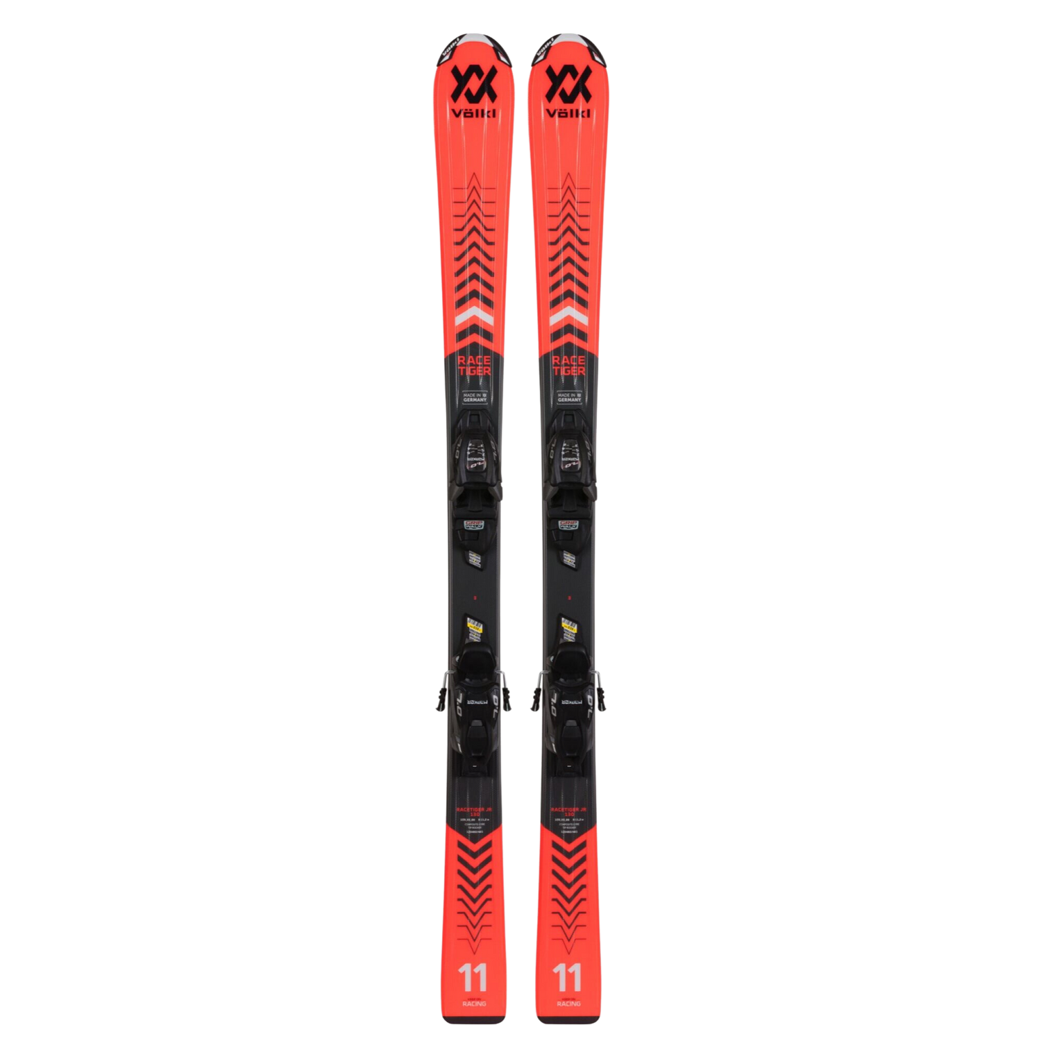 Racetiger + VMotion 7.0 Junior Alpine Skis