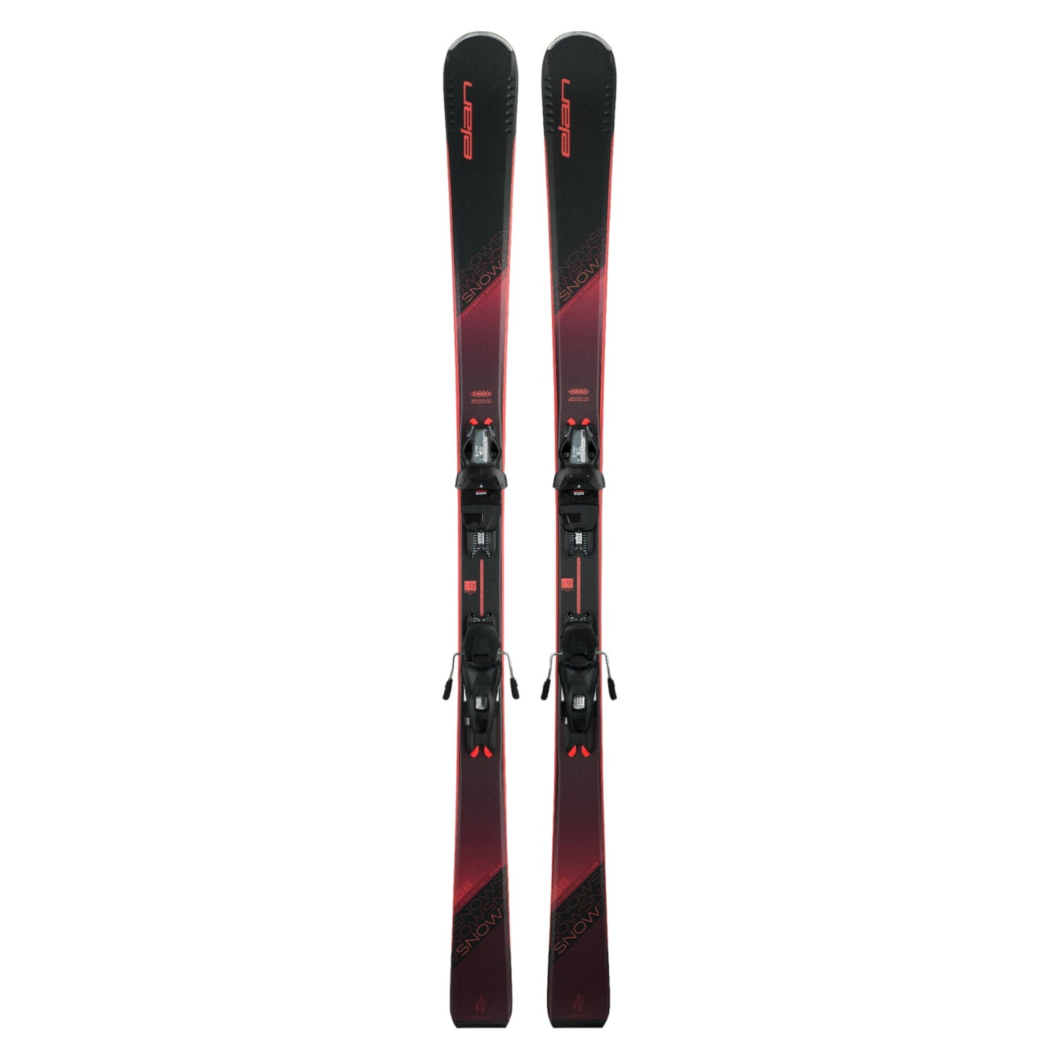 Snow White Adult Alpine Skis + EL 9.0 GW