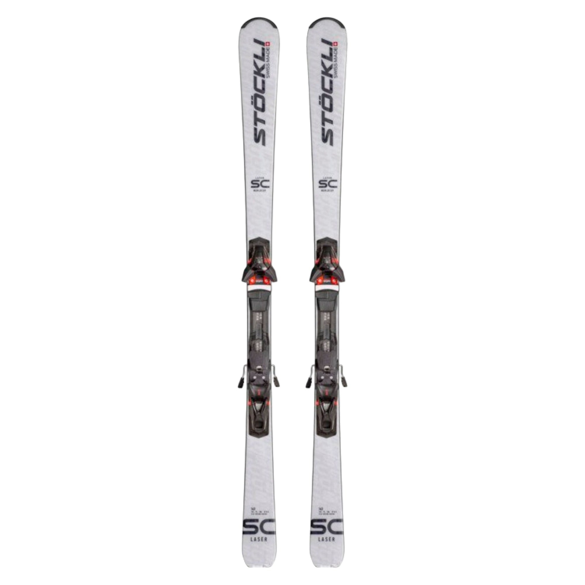 Laser SC MC D20 Adult Alpine Skis + MC11