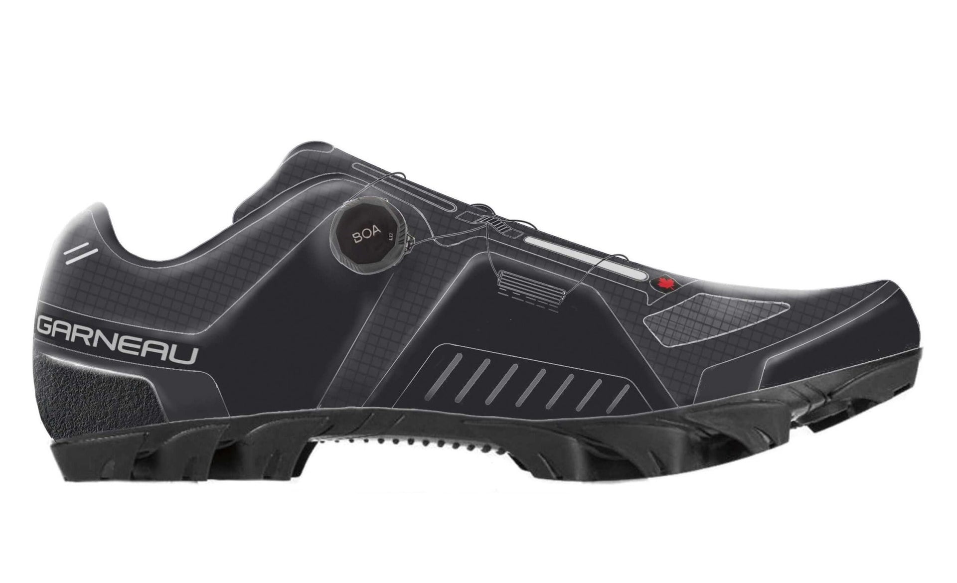 Louis Garneau Copal Boa Shoes 45 Black