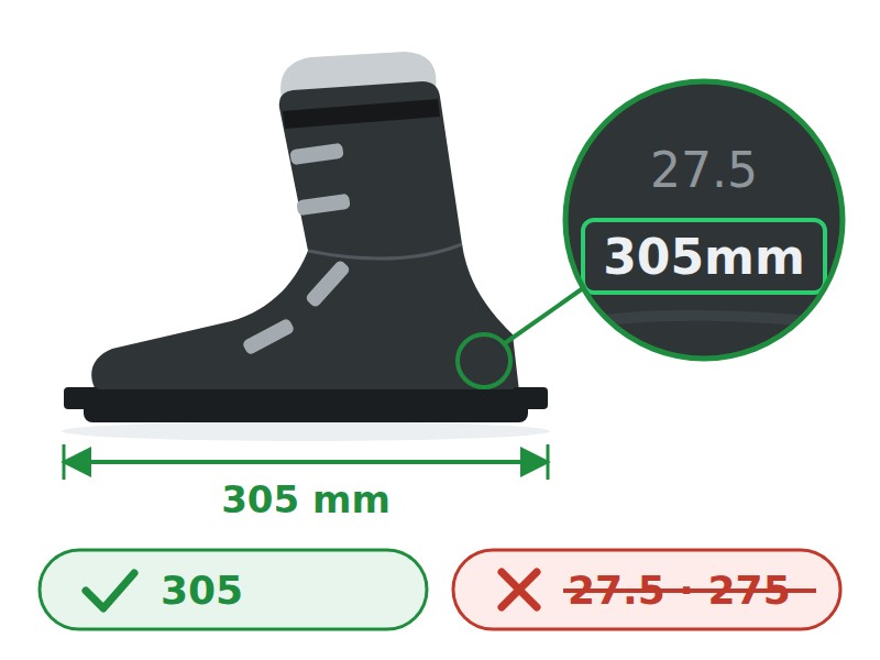 Bottes (mm)