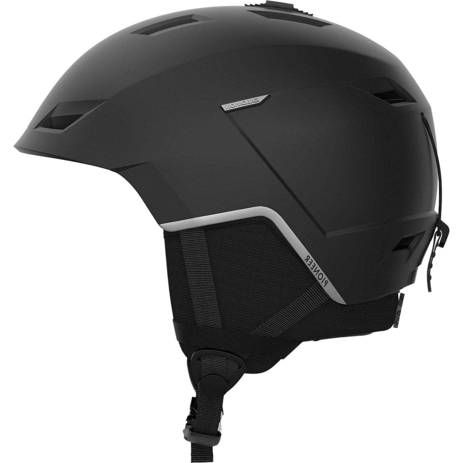 Pioneer LT Men Helmet - Noir/Argent / M 56-59