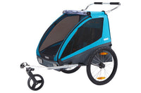 Remorque pour Vélo Coaster XT Bleu