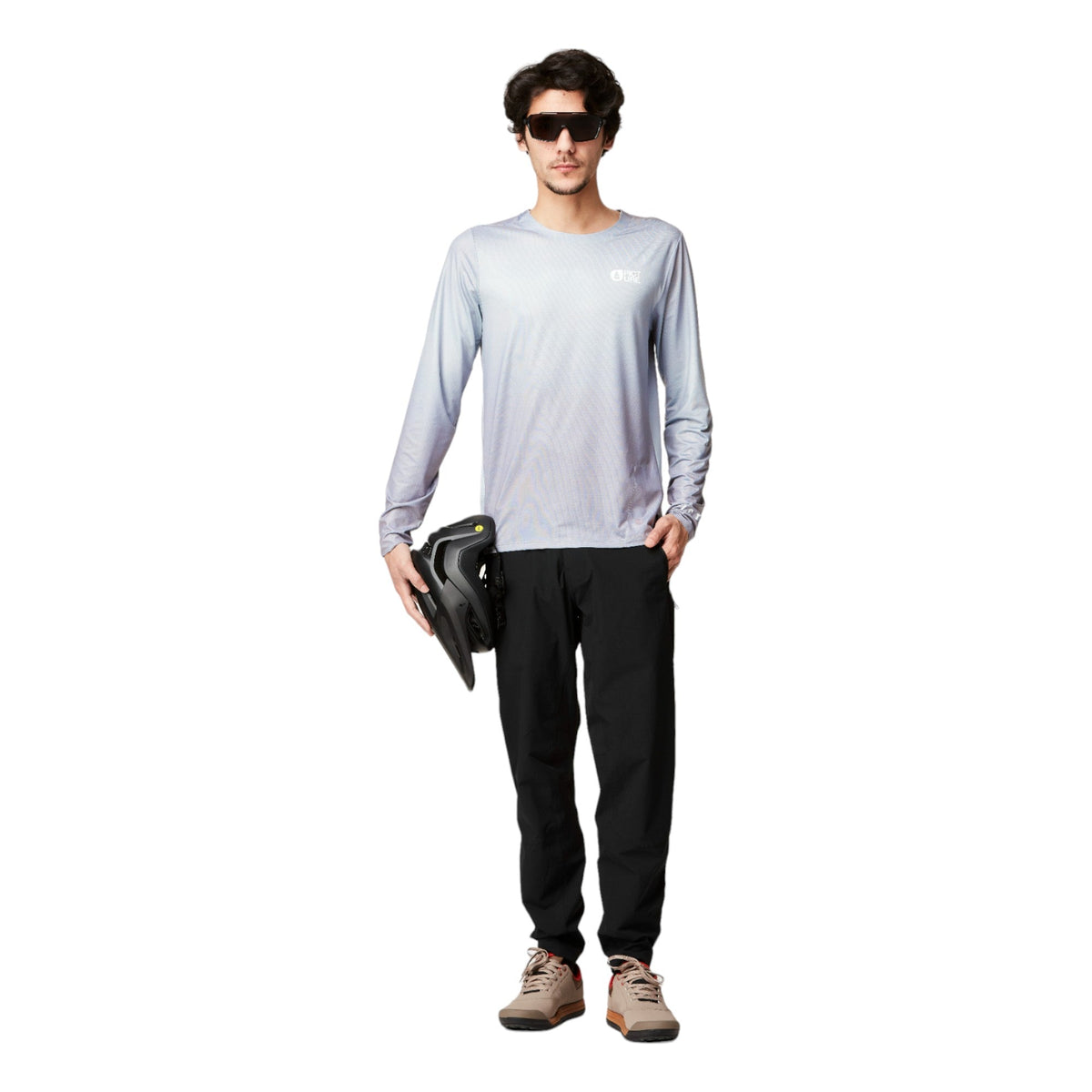 Osborn Printed LS Tech Men Tee