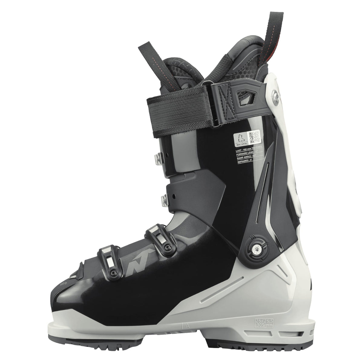 Nordica Noir/Gris/Rouge 25.5