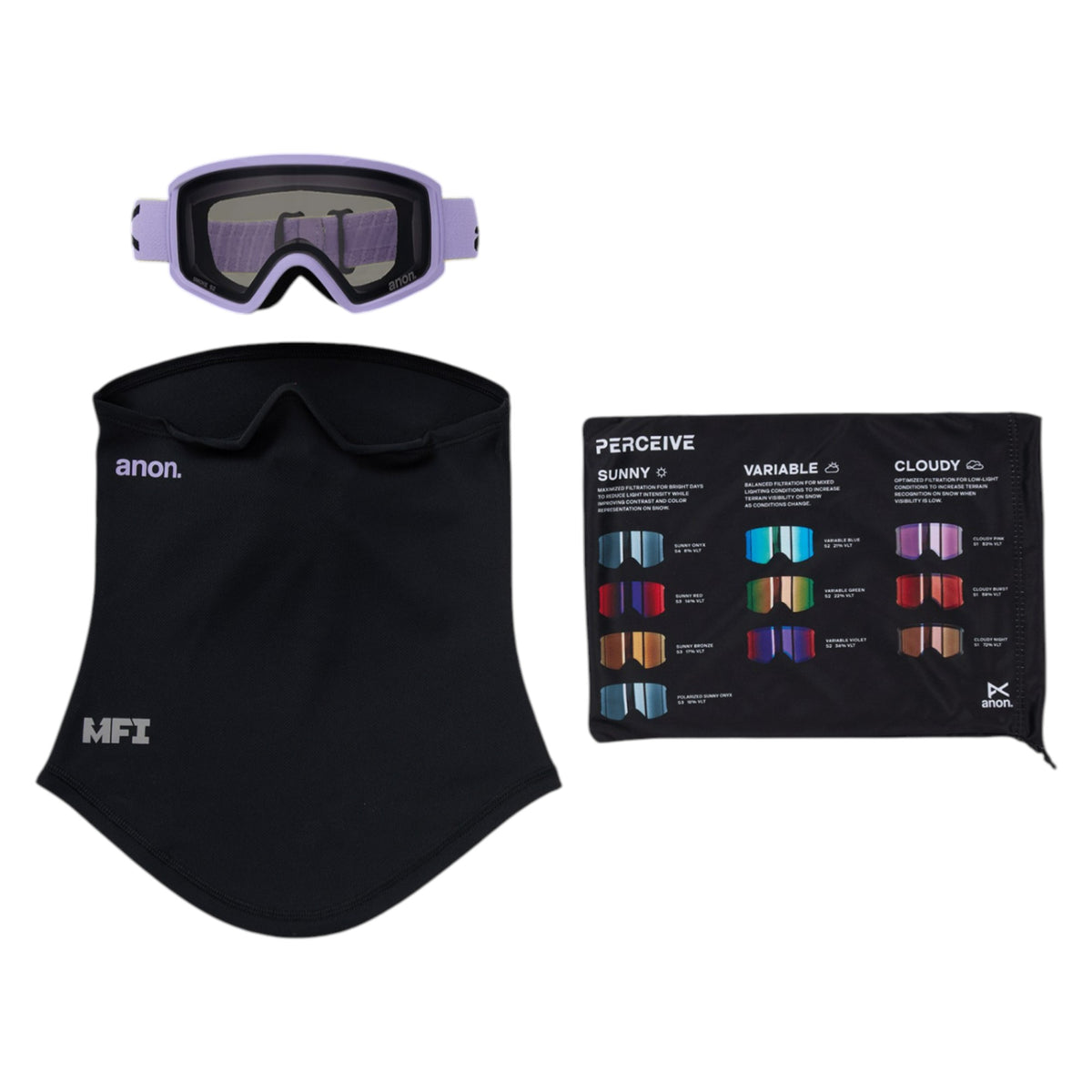 Tracker 2.0 Kids Ski Goggles +MFI face mask