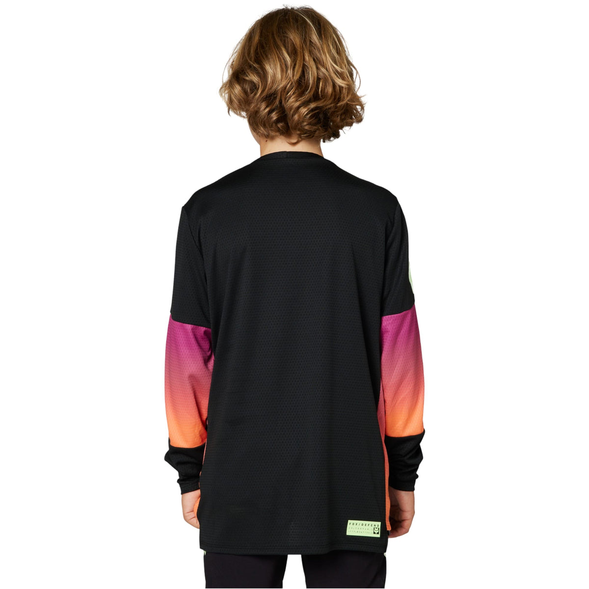 Maillot de Vélo Defend LS Race Enfant