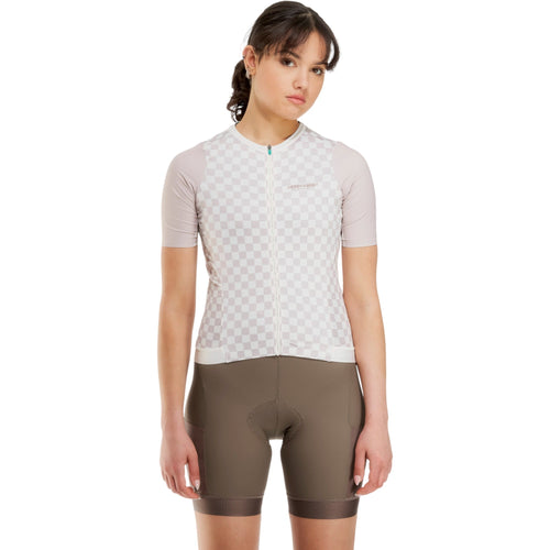 Maillot de Vélo de Route Manches Courtes Signature Femme