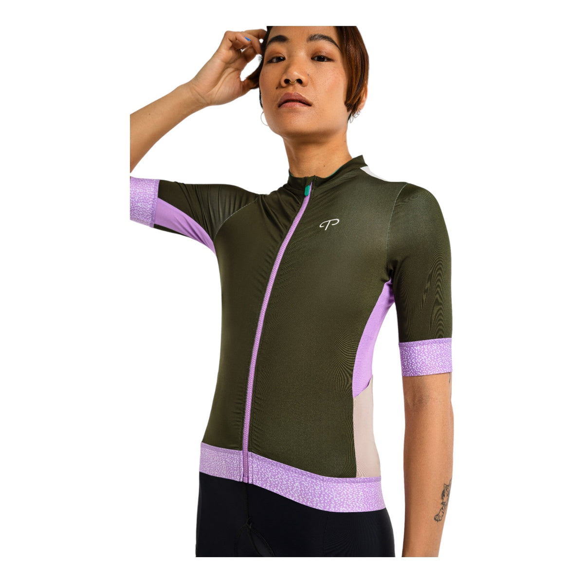 Maillot de Vélo de Route Manches Courtes Gravel Femme