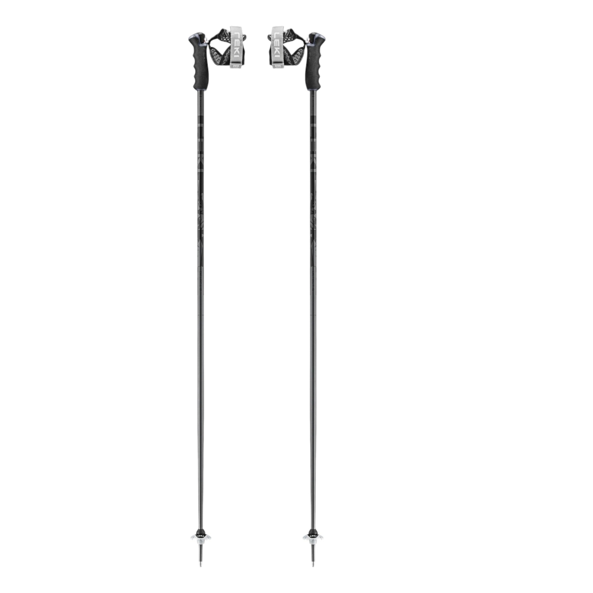 スキー LEKI DETECT S SKI POLES 115cm 2025 Leki Detect S 115cm Anthracite/Black Adult Ski Poles : Amazon