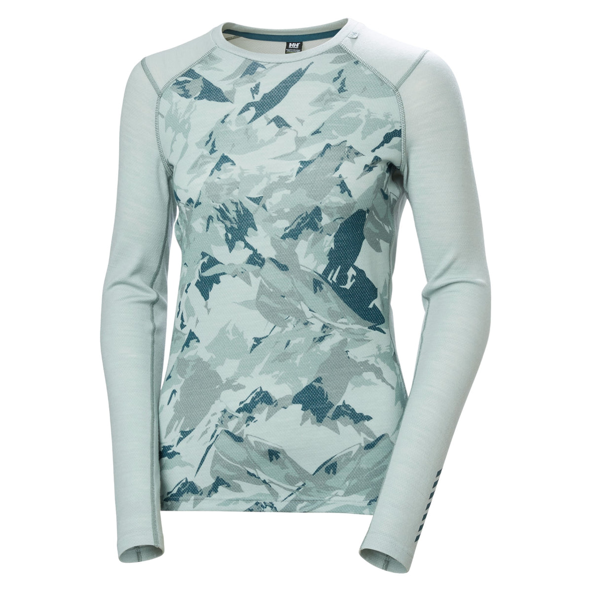 Haut de Sous-Vêtement Lifa Merino Midw Gra Crew Femme