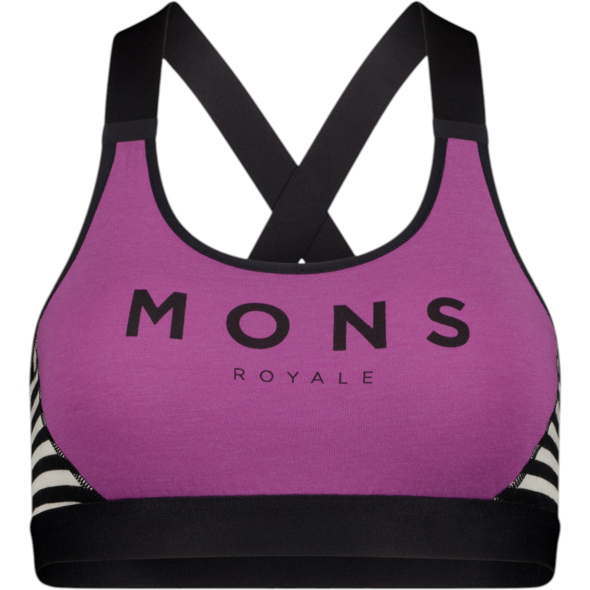 Mons Royale Mauve Bolt/Mr Stripe.124 M