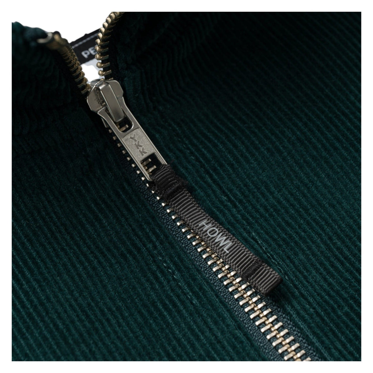 Chandail manches longues Corduroy Demi Zip Homme