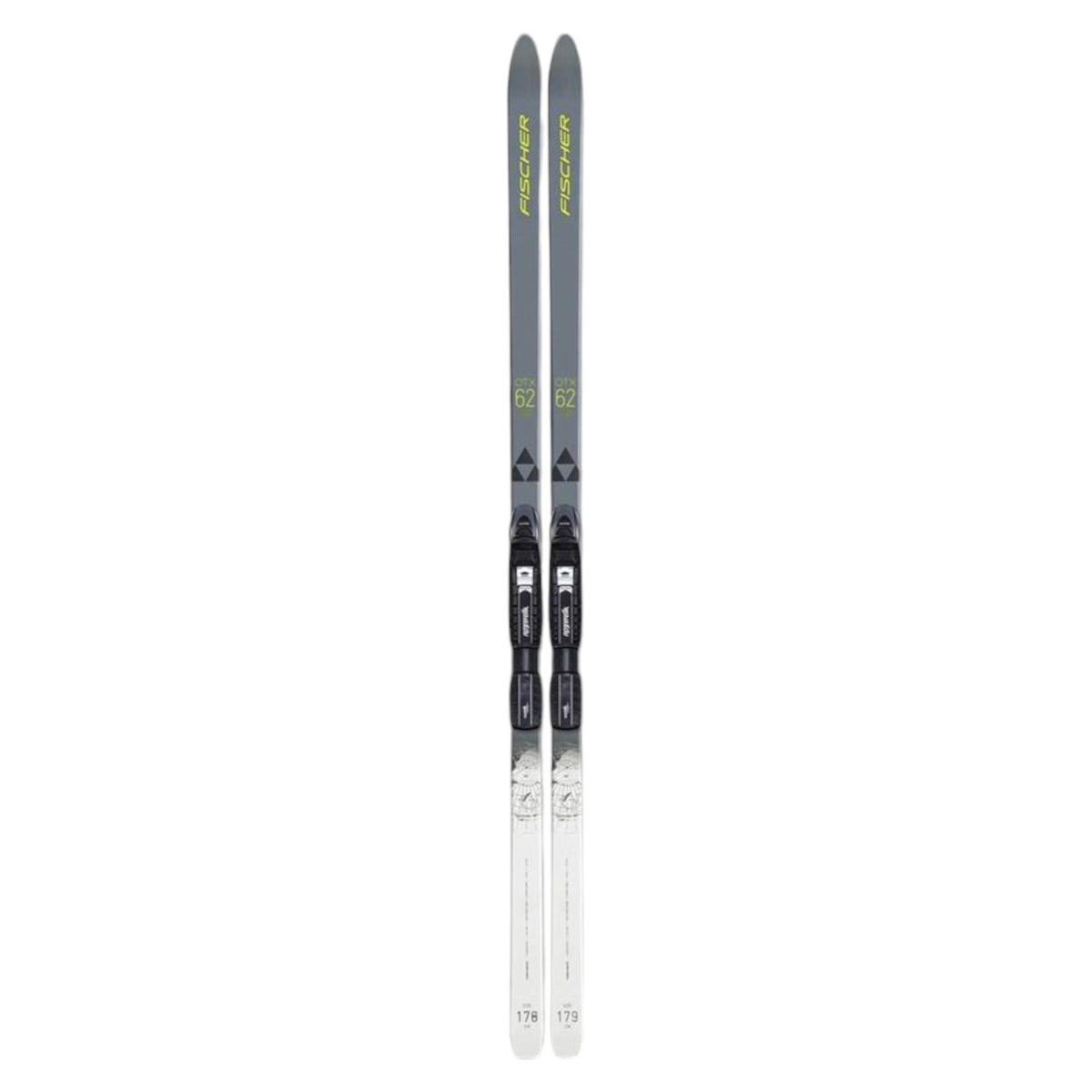 Spider 62 Crown Xtralite Flat Adult Cross-Country Skis