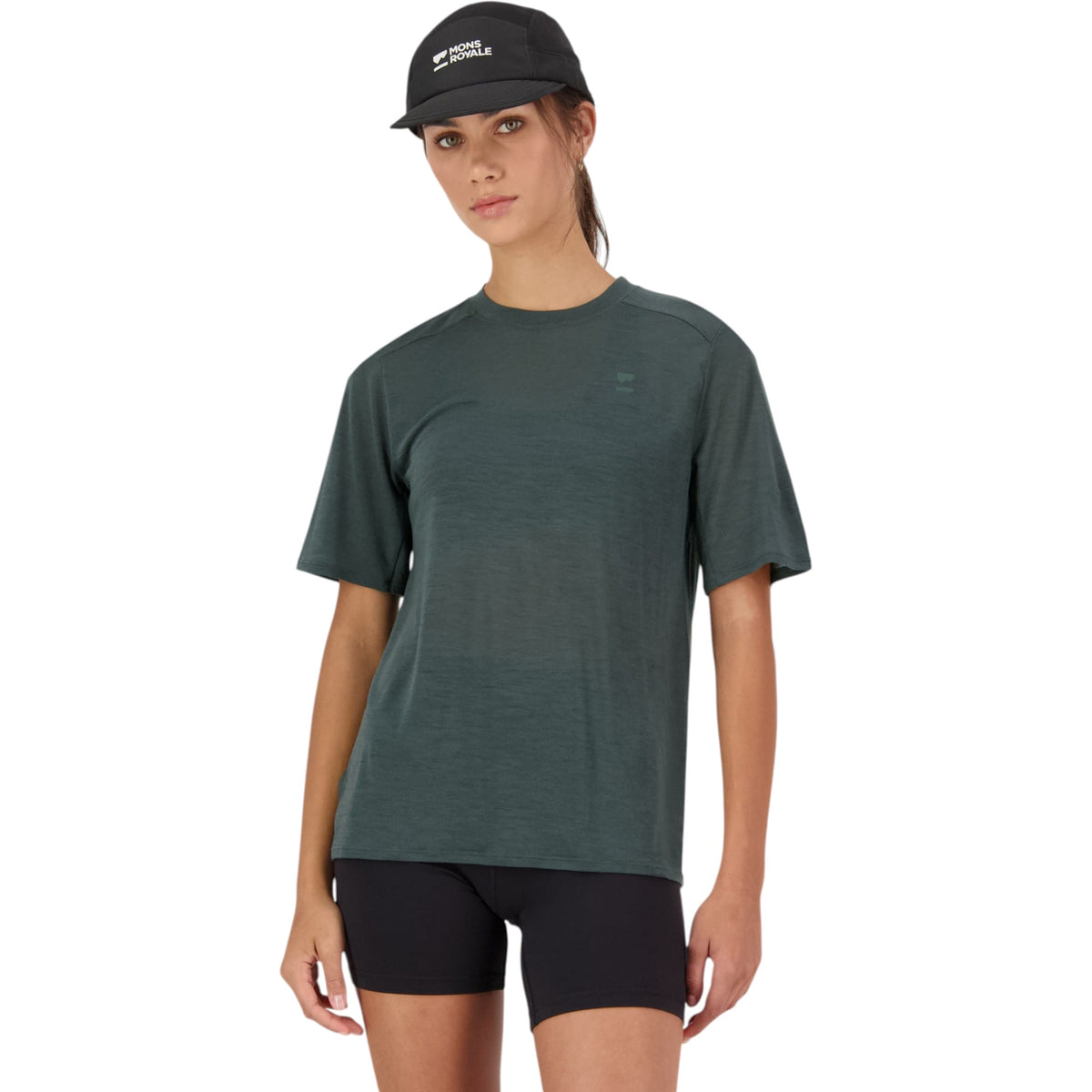 Aero Ultralight Merino Women Short-Sleeved Mountain Bike Jersey