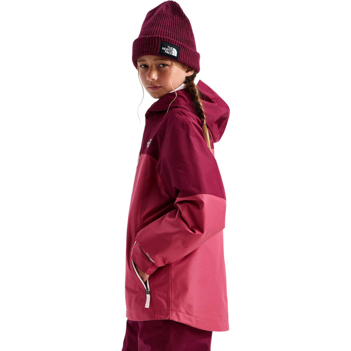 The North Face Burgundy Crush/Ferm Clay.RGV L
