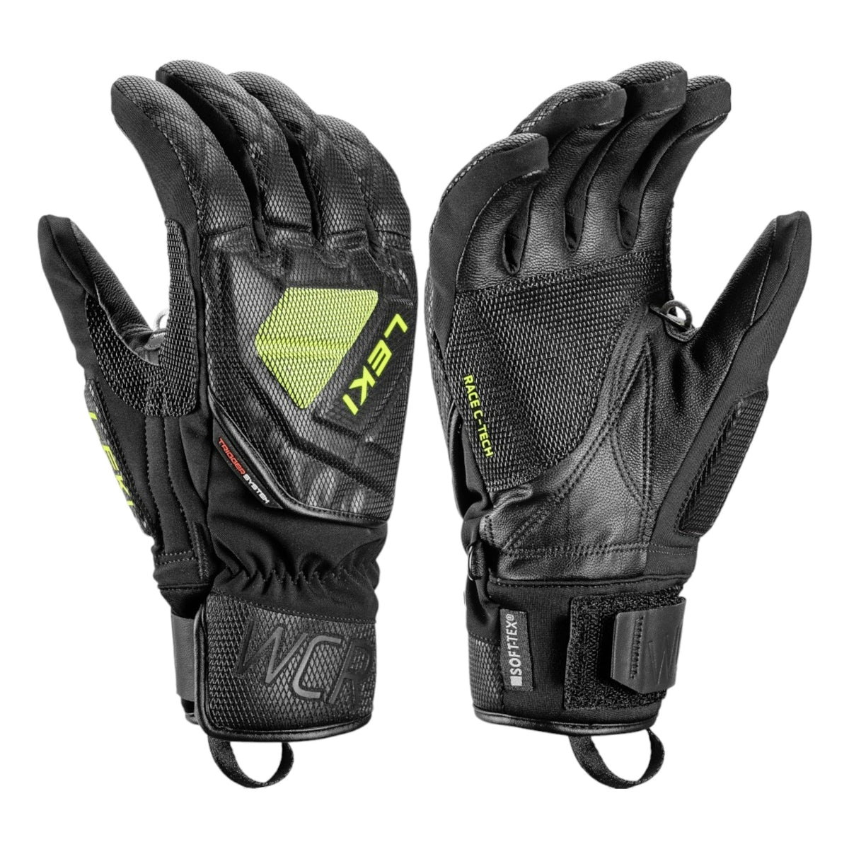 Leki Noir/Ice Lemon 10.5