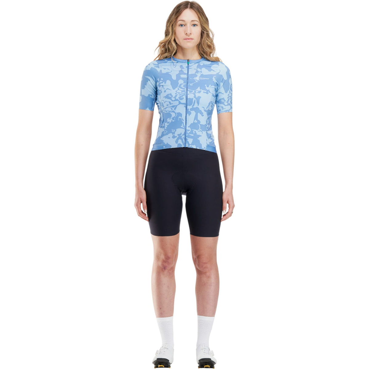 Maillot de Vélo de Route Manches Courtes Signature Femme