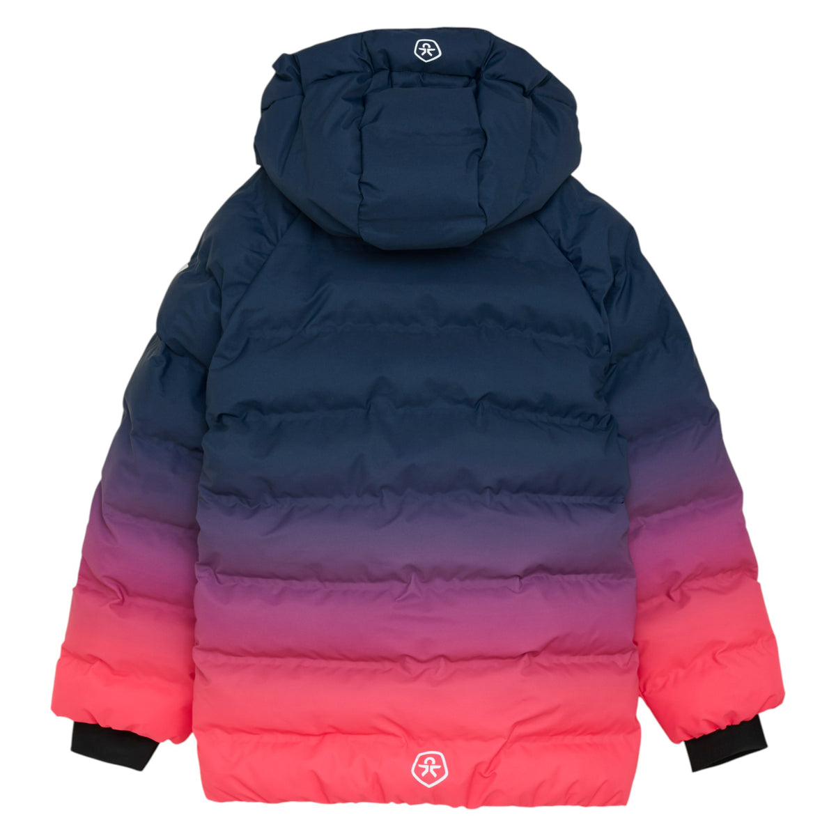 Quilt & Gradient Ski Kids Winter Jacket