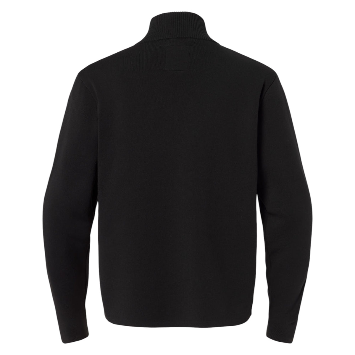 Chandail Manches Longues Demi Zip Logo Homme