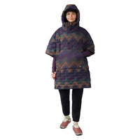 Veste Isolante Stretchdown Poncho Femme