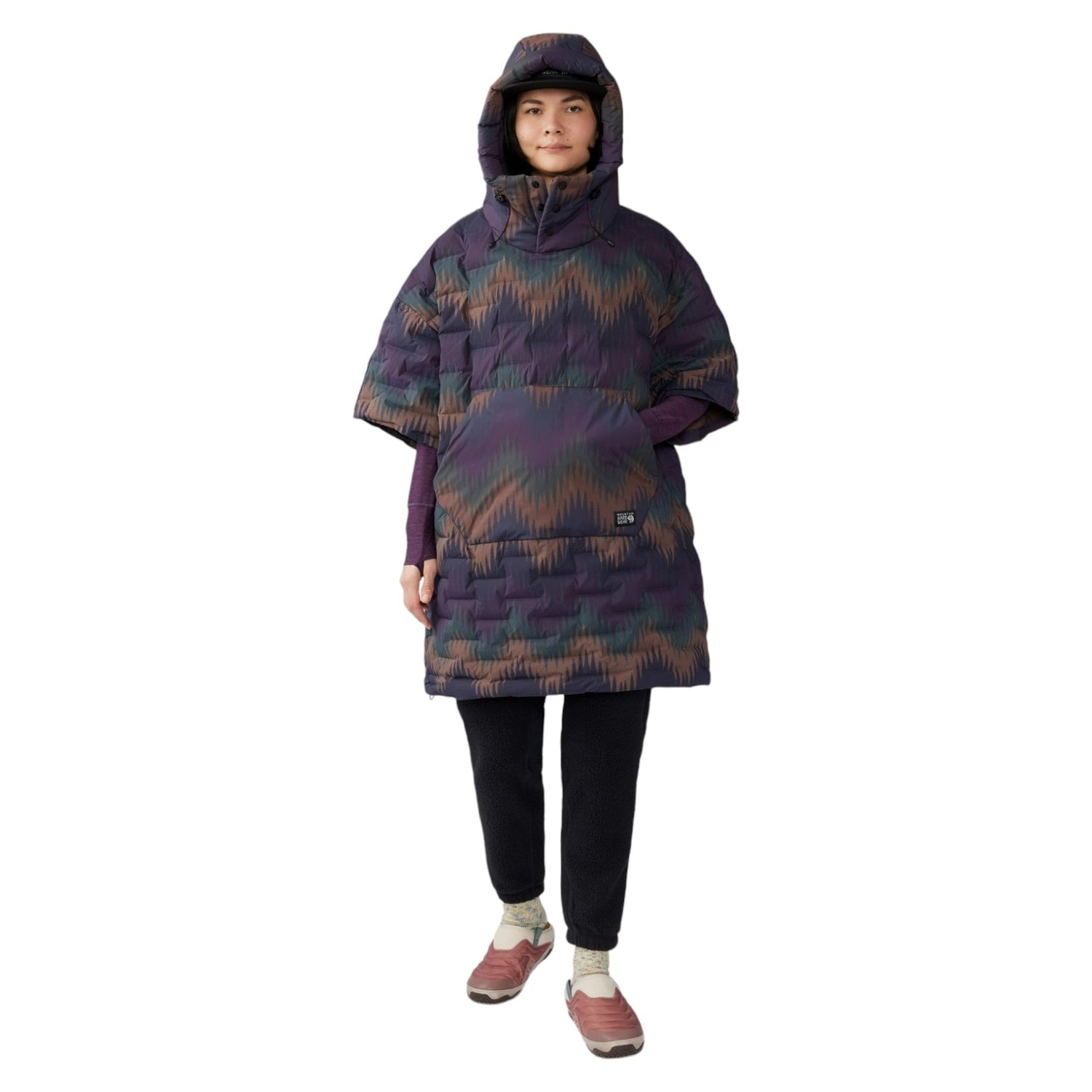 Veste Isolante Stretchdown Poncho Femme