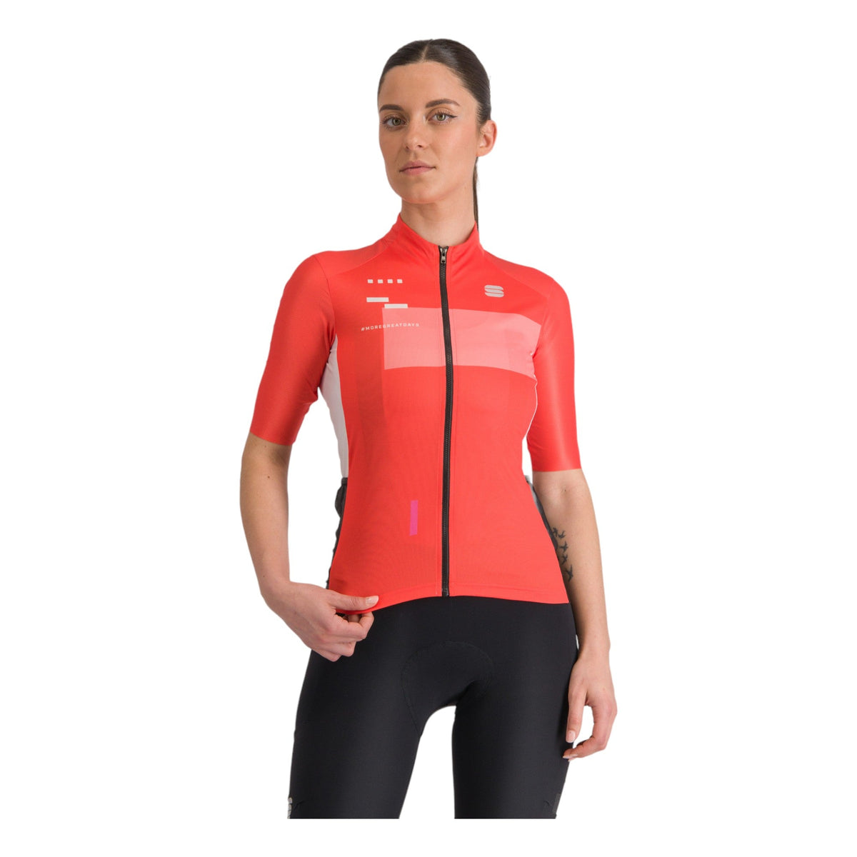 Maillot de Vélo de Route Manches Courtes Breakout Supergiara Femme